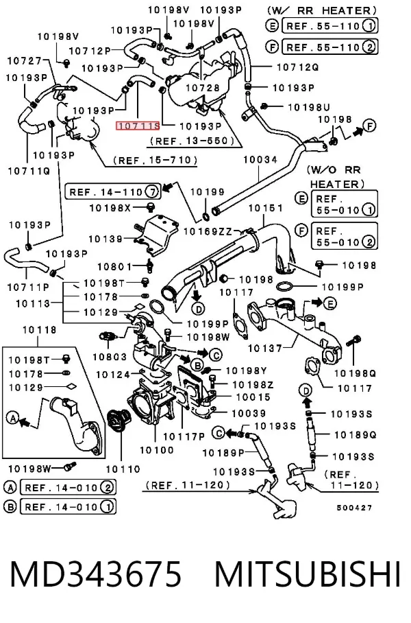  MD343675 Mitsubishi