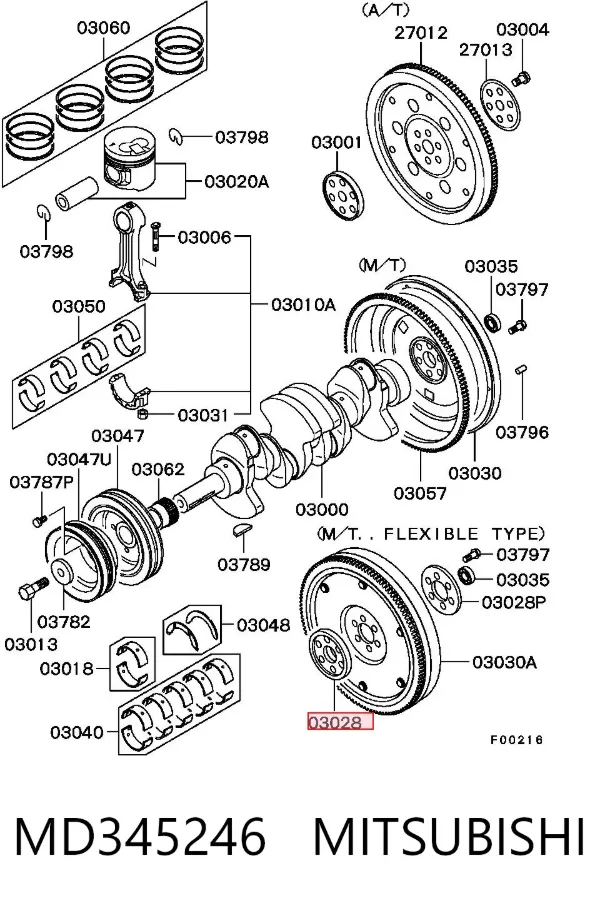  MD345246 Mitsubishi