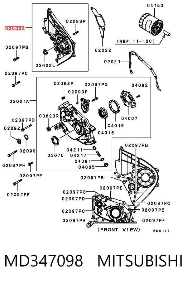 MD347098 Mitsubishi