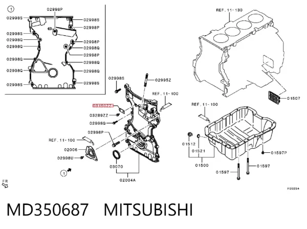  MD350687 Mitsubishi