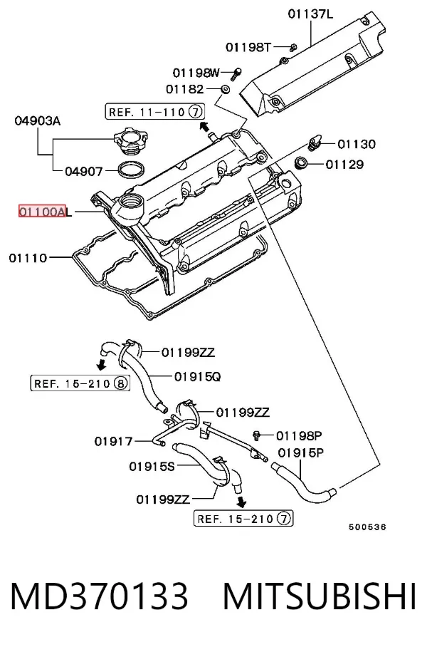  MD370133 Mitsubishi