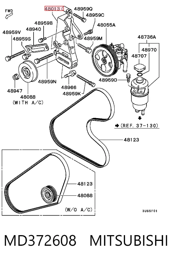  MD372608 Mitsubishi