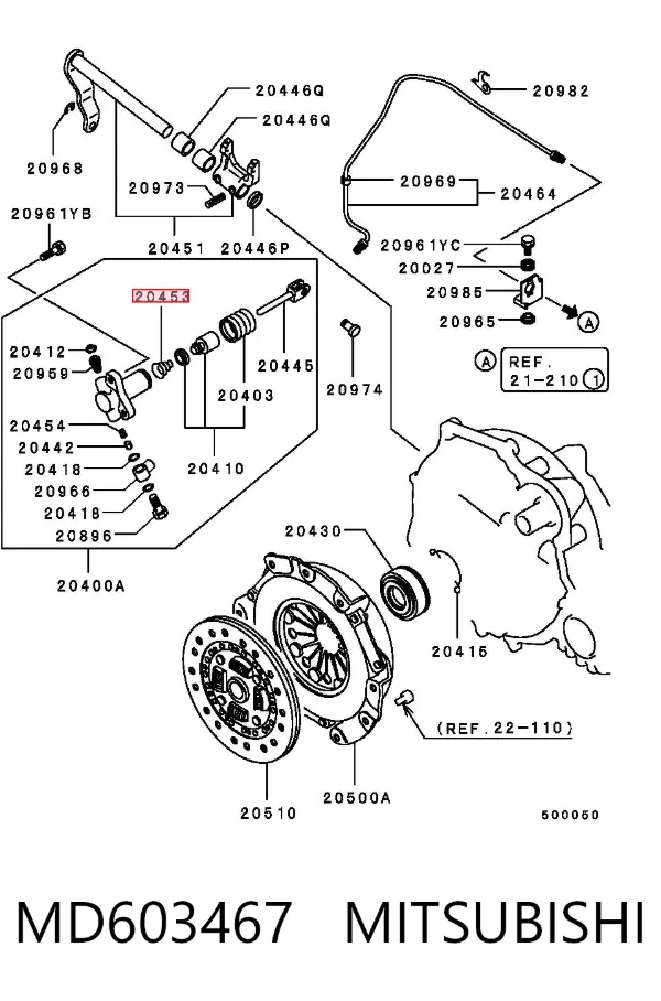  MD603467 Mitsubishi