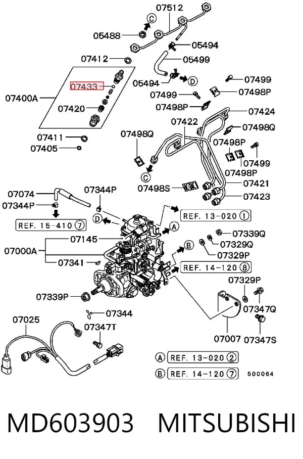  MD603903 Mitsubishi