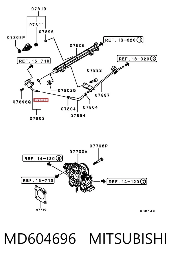  MD604696 Mitsubishi
