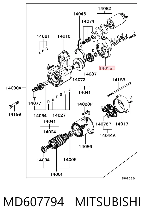  MD607794 Mitsubishi