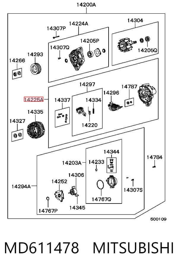  MD611478 Mitsubishi
