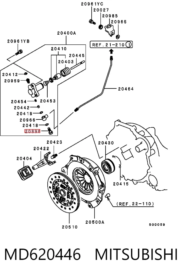  MD620446 Mitsubishi