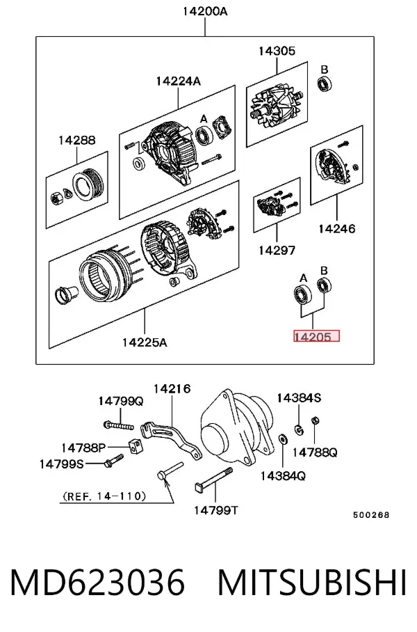  MD623036 Mitsubishi