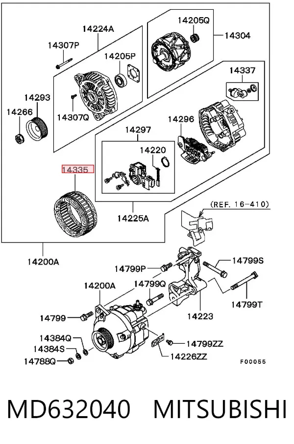  MD632040 Mitsubishi