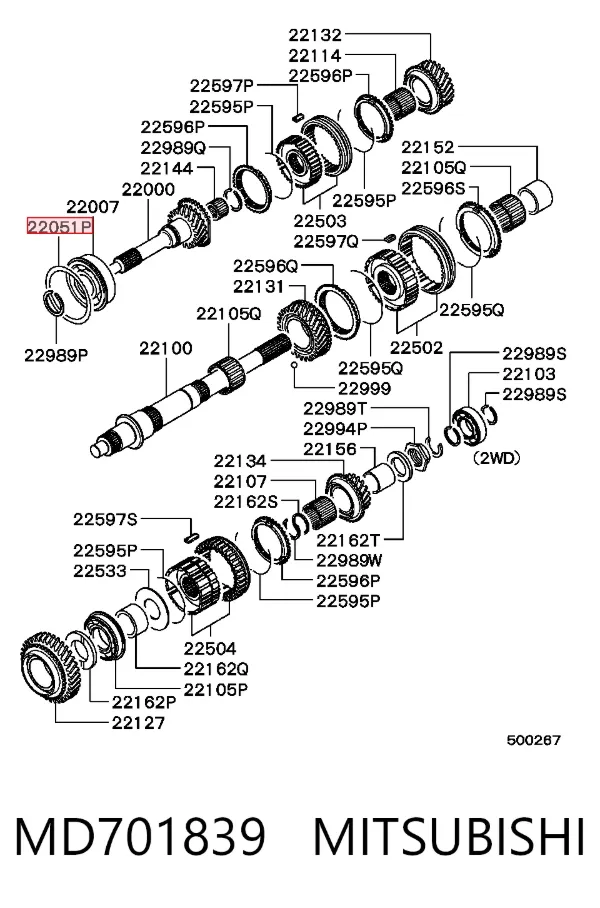  MD701839 Mitsubishi