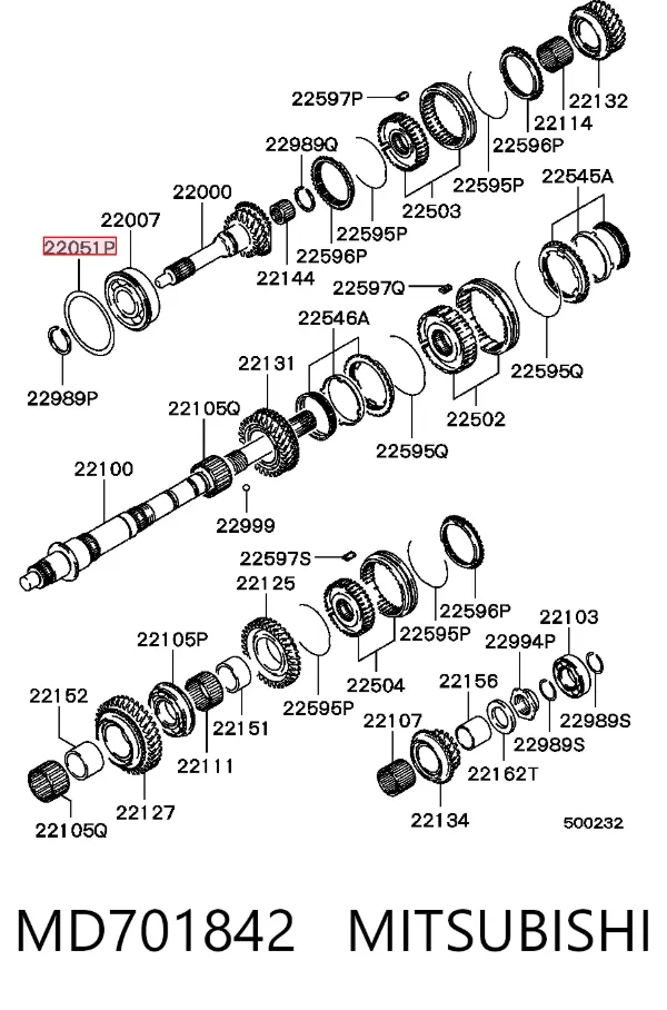  MD701842 Mitsubishi