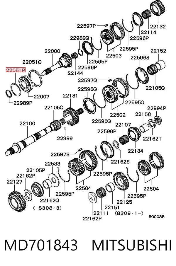  MD701843 Mitsubishi