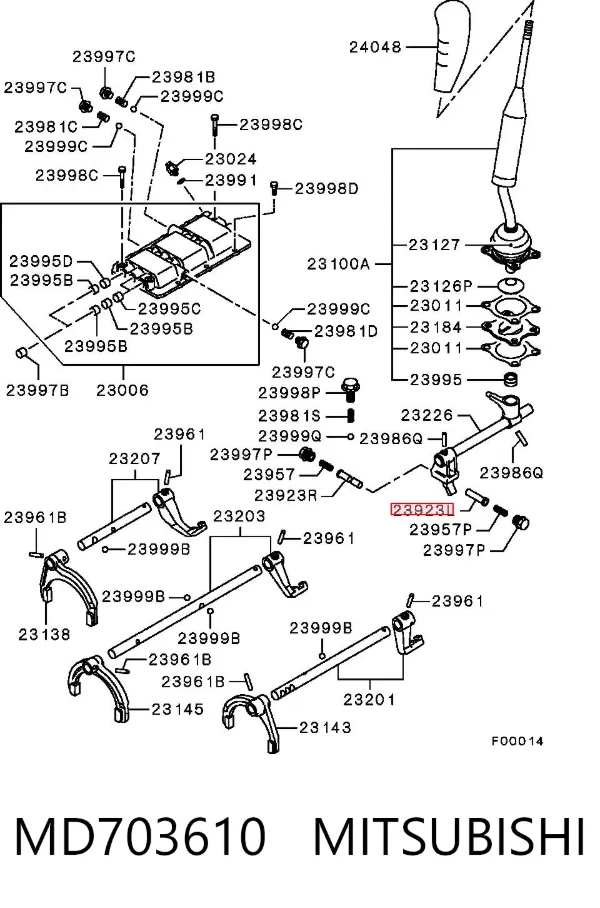  MD703610 Mitsubishi