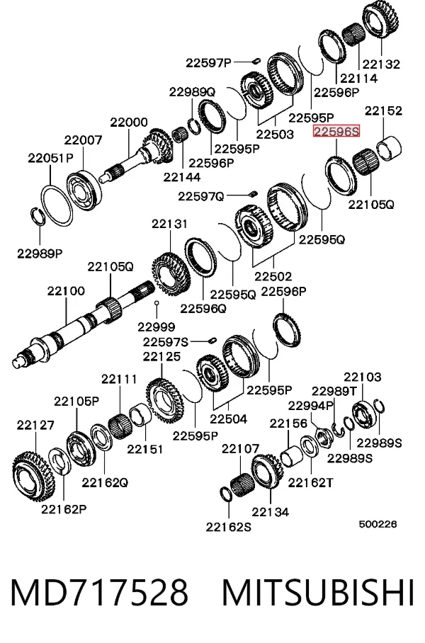  MD717528 Mitsubishi