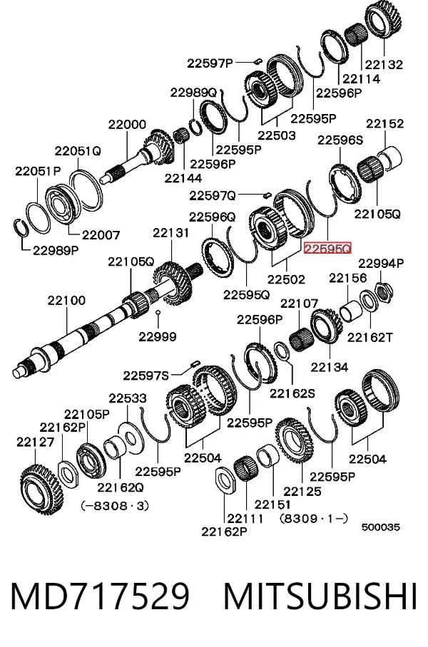  MD717529 Mitsubishi