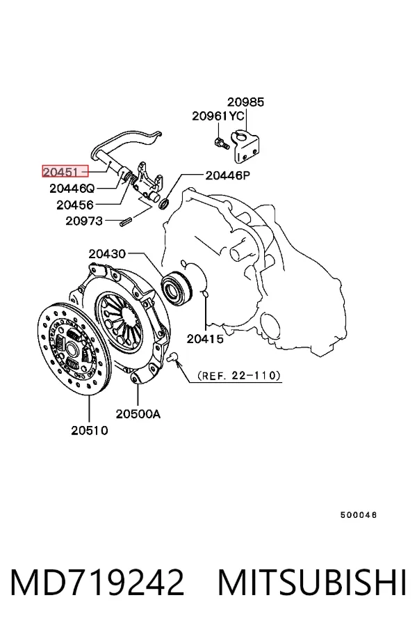  MD719242 Mitsubishi
