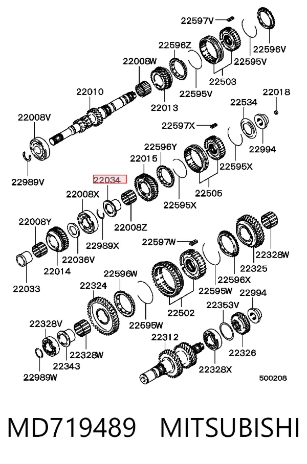  MD719489 Mitsubishi