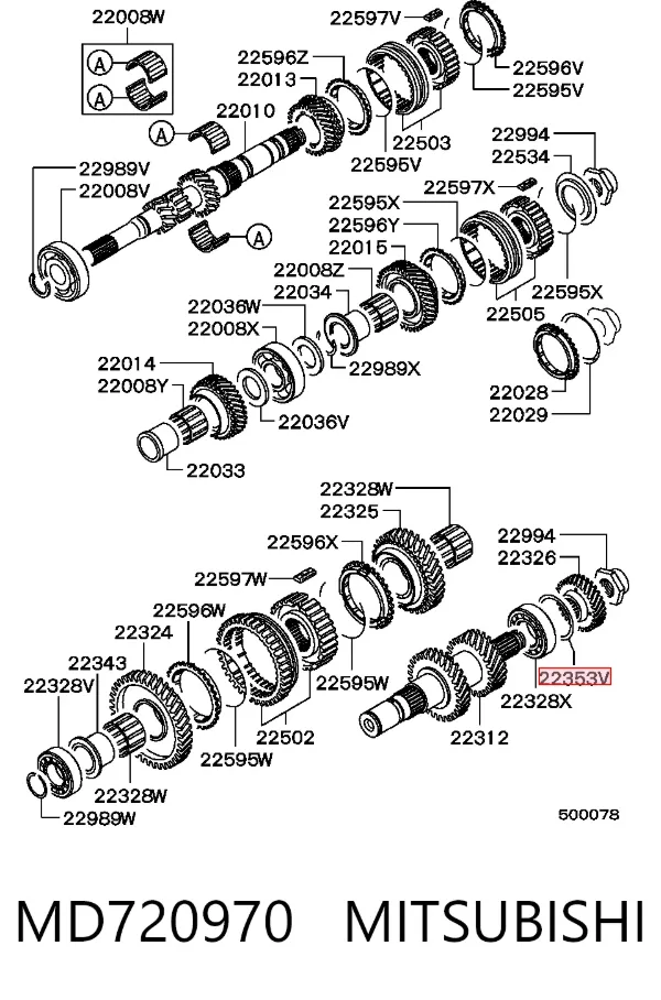  MD720970 Mitsubishi