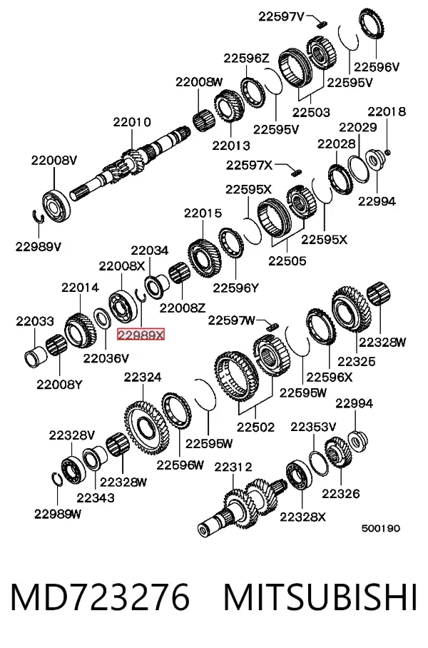  MD723276 Mitsubishi