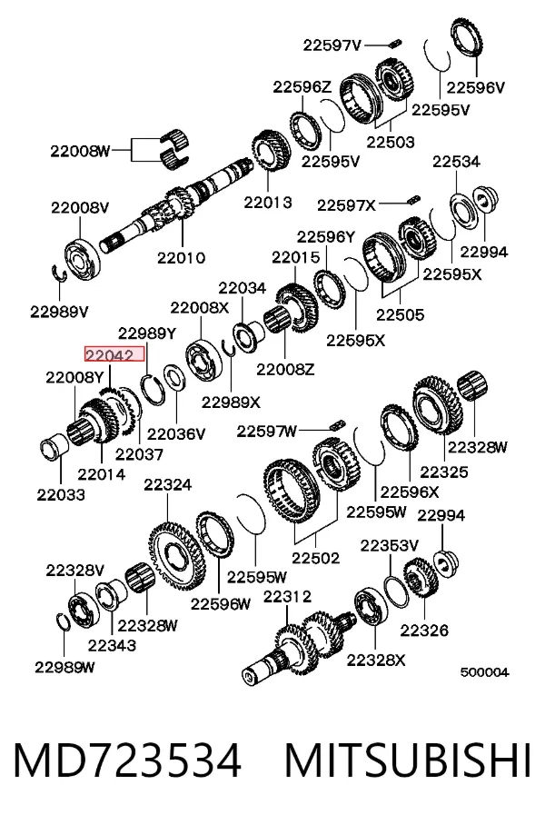  MD723534 Mitsubishi
