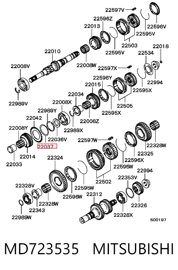  MD723535 Mitsubishi