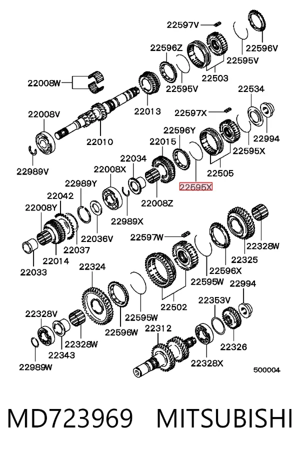  MD723969 Mitsubishi
