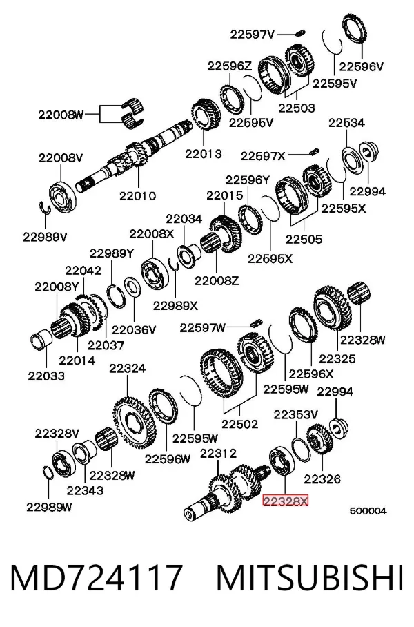  MD724117 Mitsubishi