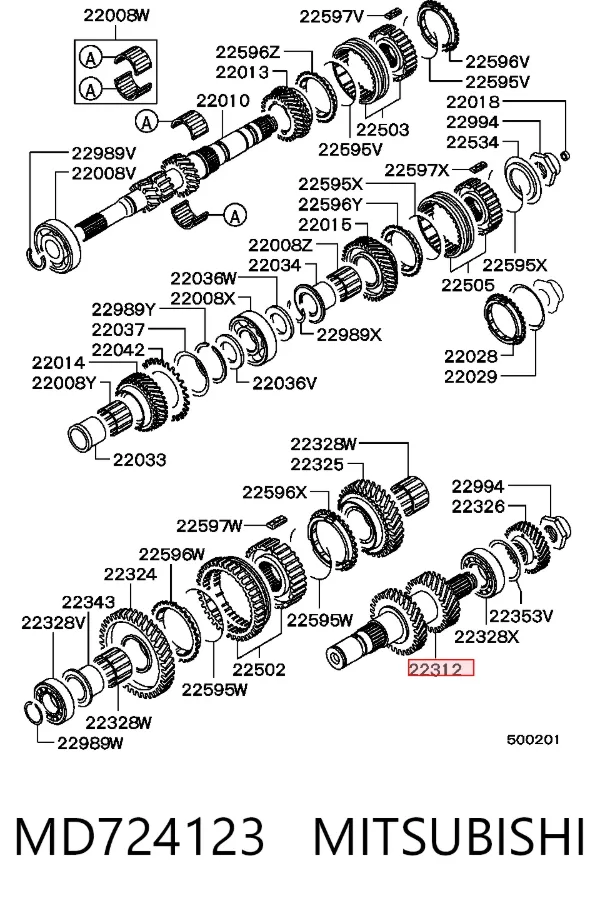  MD724123 Mitsubishi