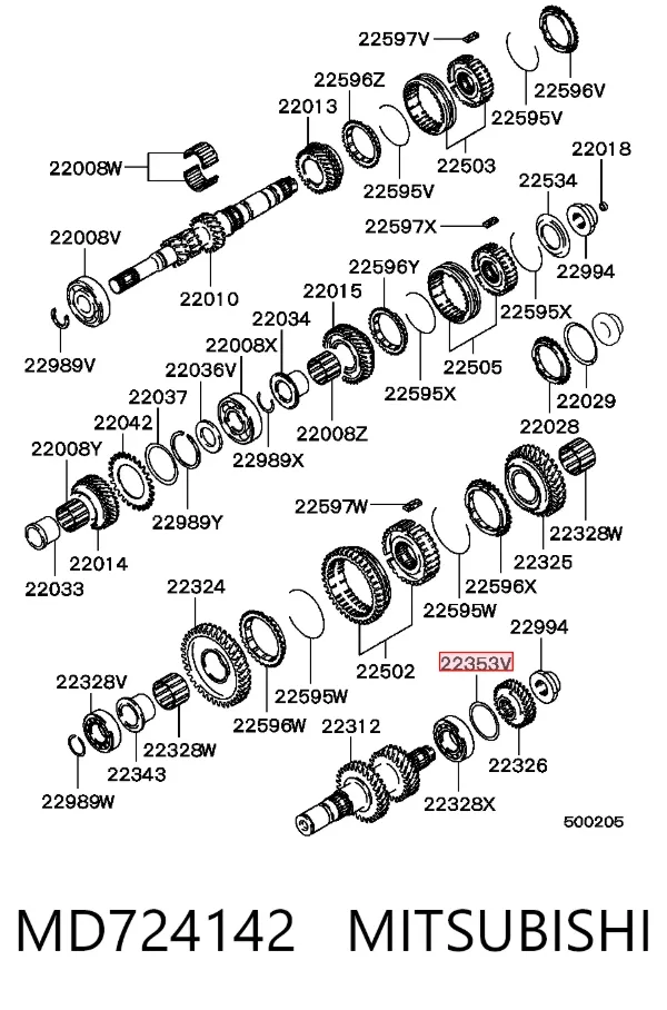 MD724142 Mitsubishi