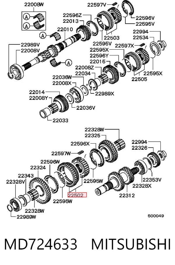  MD724633 Mitsubishi