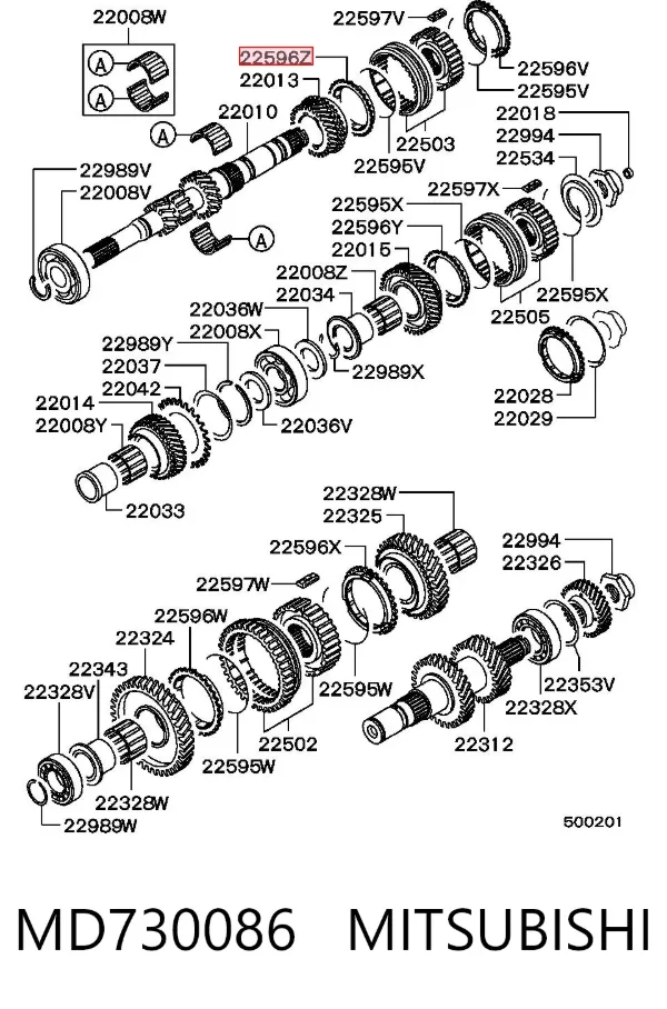  MD730086 Mitsubishi