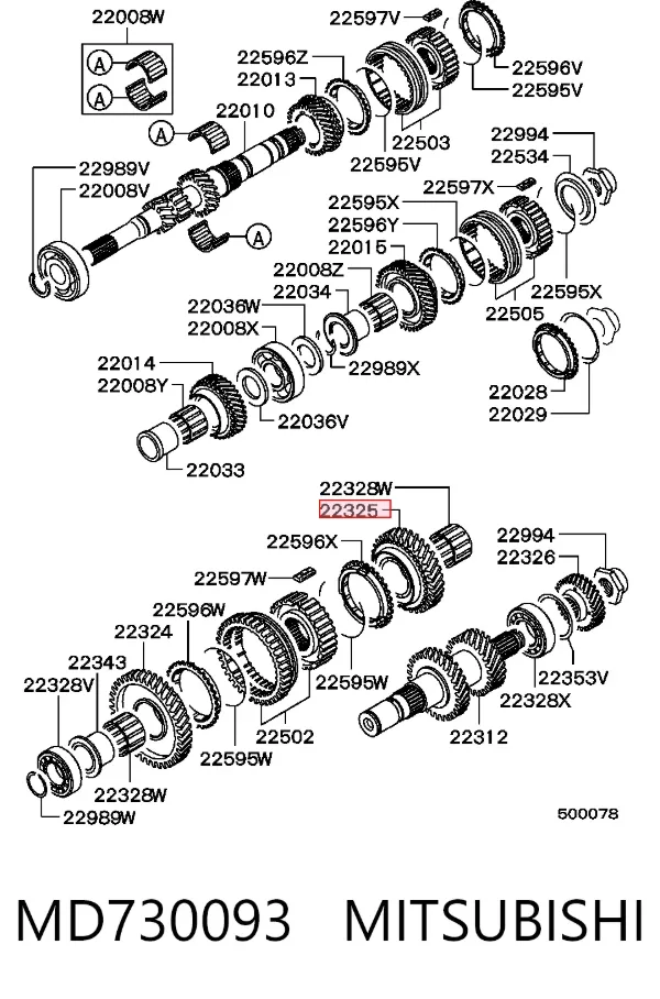  MD730093 Mitsubishi