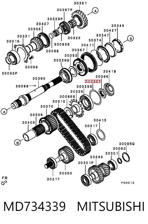  MD734339 Mitsubishi