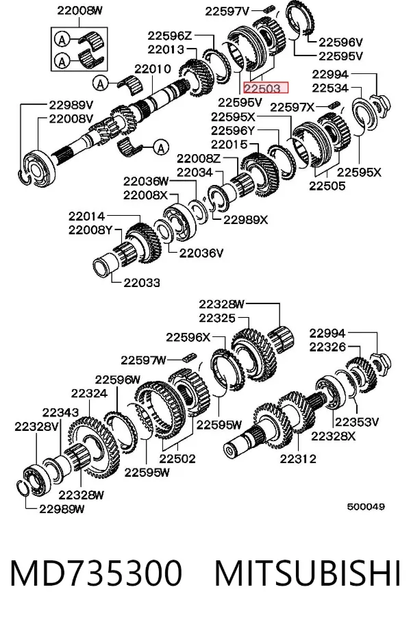  MD735300 Mitsubishi