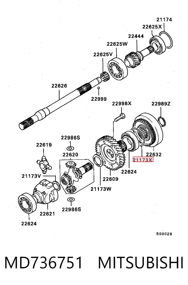  MD736751 Mitsubishi