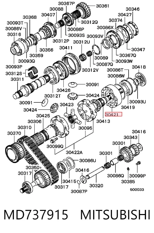  MD737915 Mitsubishi