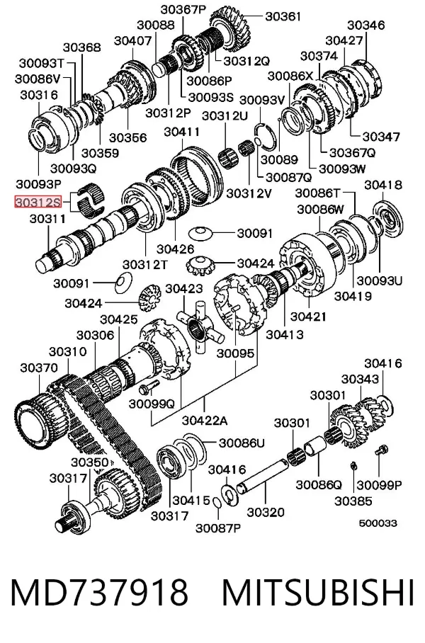  MD737918 Mitsubishi
