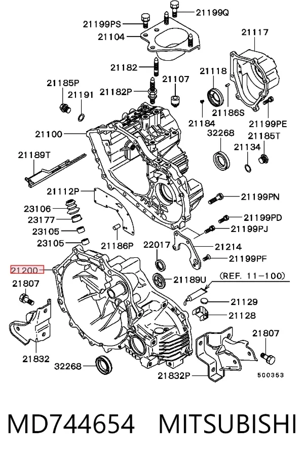  MD744654 Mitsubishi