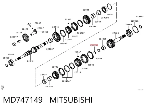  MD747149 Mitsubishi