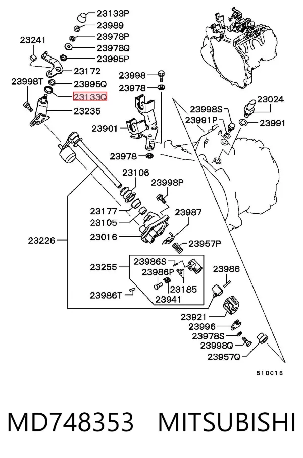  MD748353 Mitsubishi