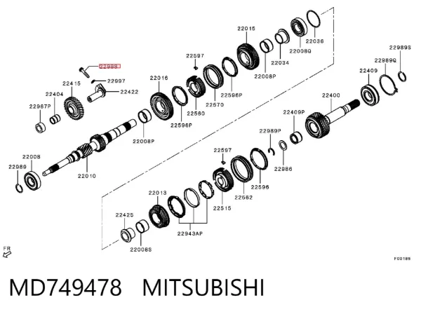  MD749478 Mitsubishi