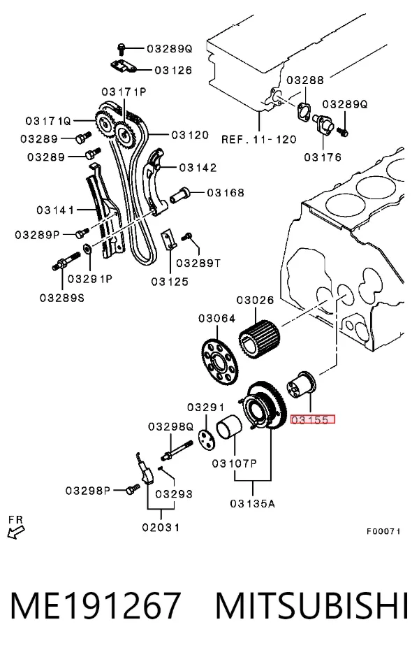  ME191267 Mitsubishi