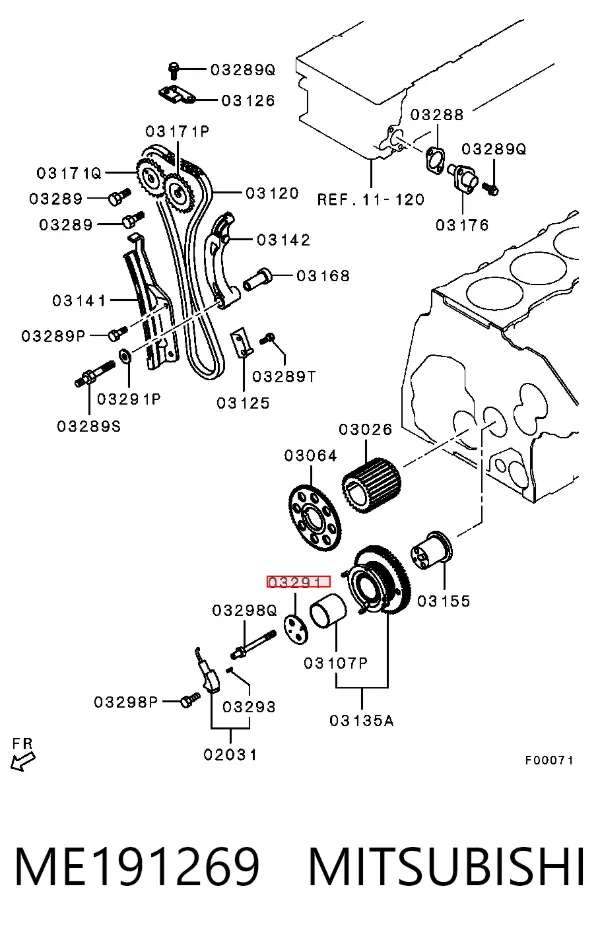  ME191269 Mitsubishi