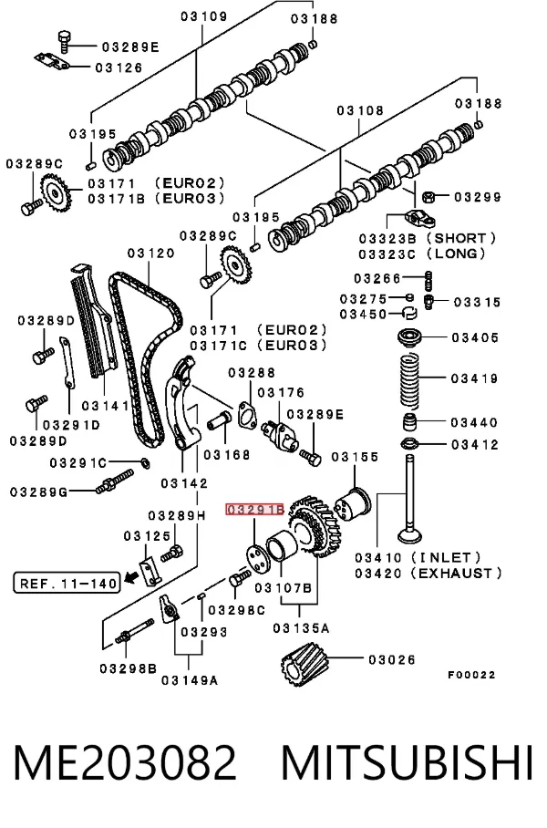  ME203082 Mitsubishi