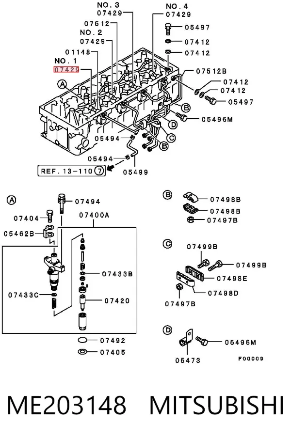  ME203148 Mitsubishi