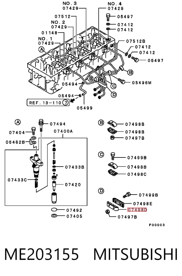  ME203155 Mitsubishi