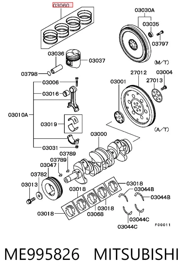  ME995826 Mitsubishi