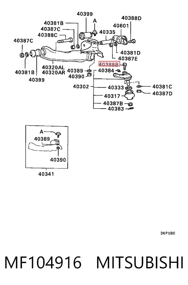  MF104916 Mitsubishi