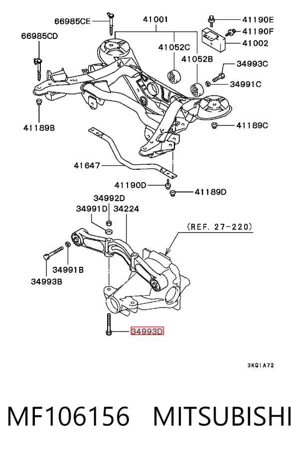  MF106156 Mitsubishi